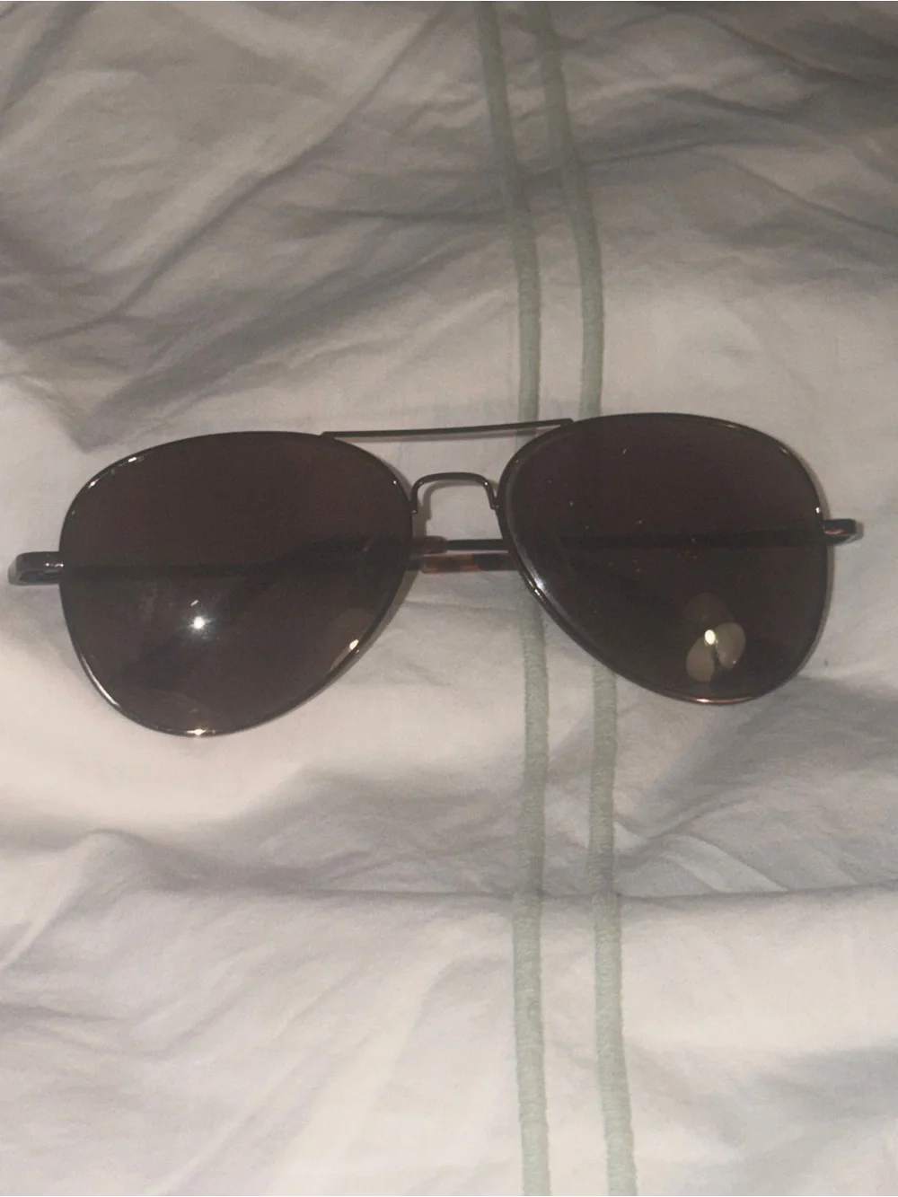 Aviator Sunglasses in Brown